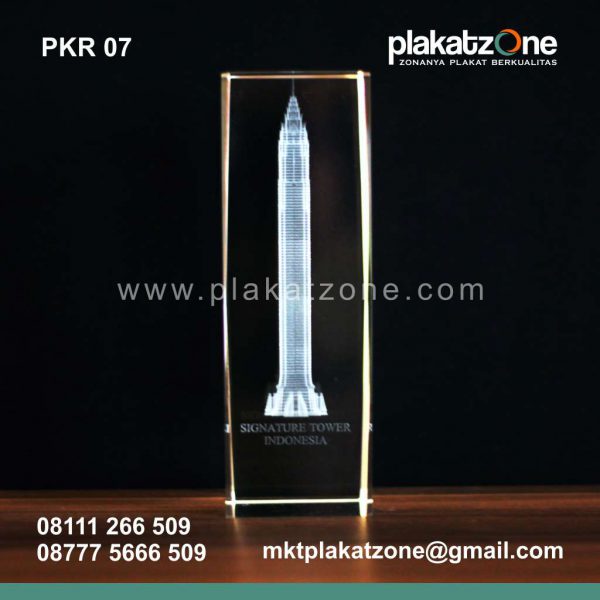 Plakat Kristal Signature Tower Indonesia