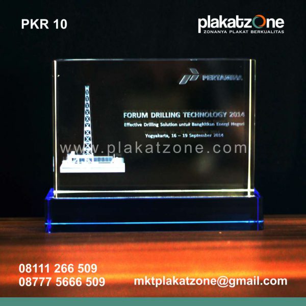 Plakat Kristal Forum Drilling Pertamina