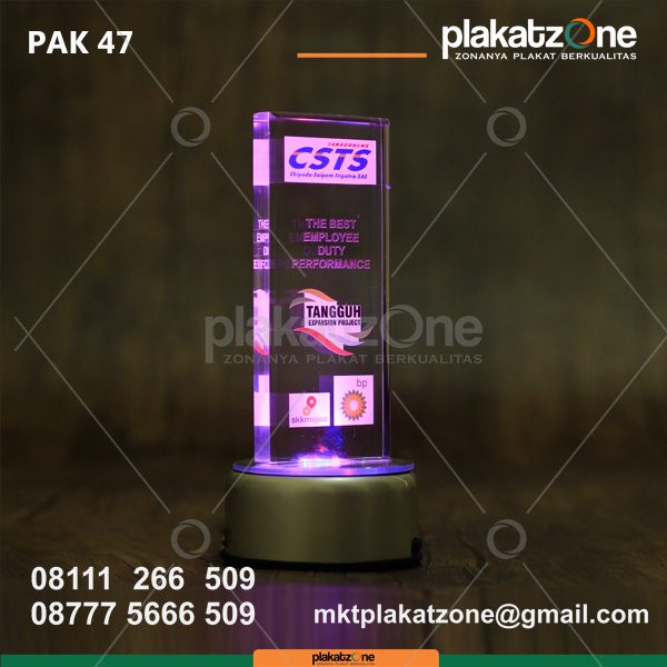 Plakat Akrilik Backlight