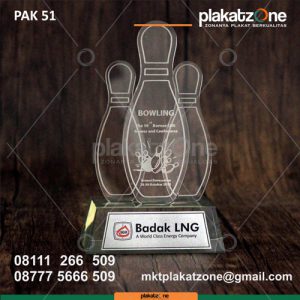 plakat akrilik bowling